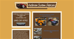 Desktop Screenshot of andersoncustominteriors.com